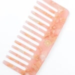 Zierkamm in Rosa für Haare, ideal für Frisuren und Styling, dekoratives Haaraccessoire, Handgefertigt.