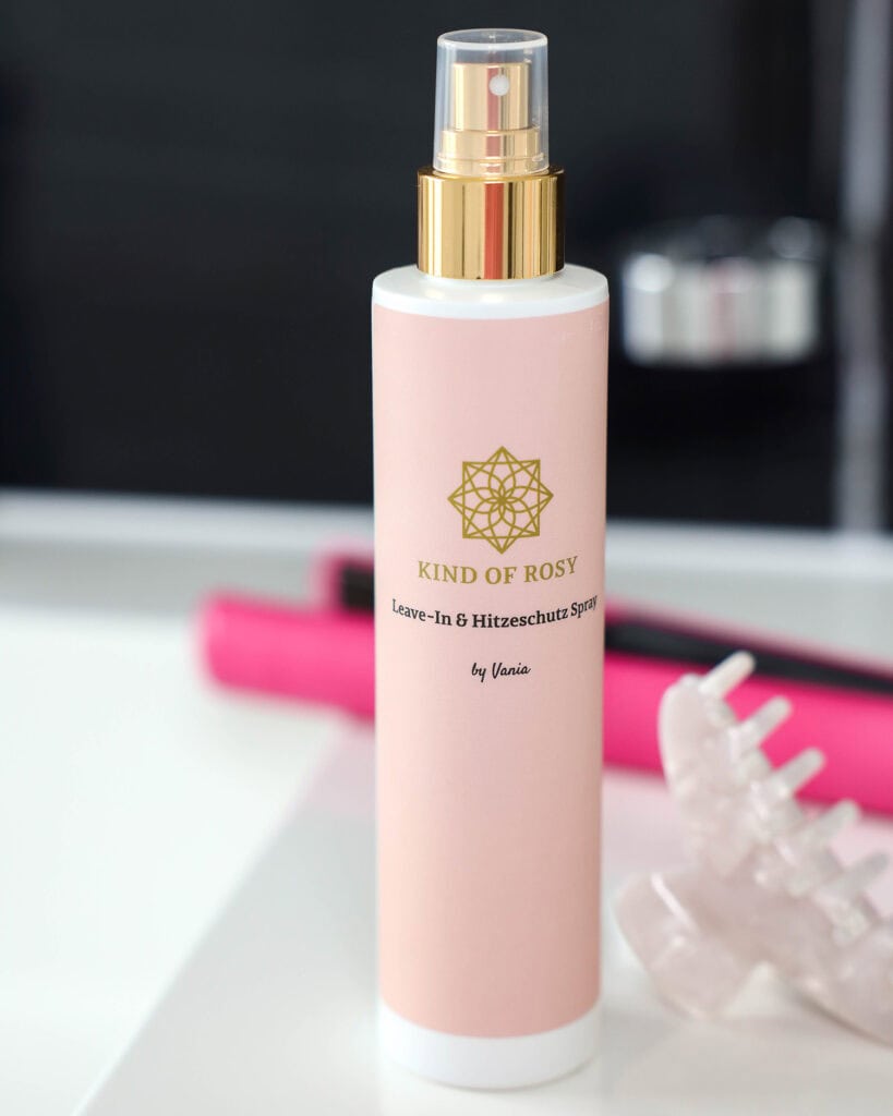Hitzeschutz und Leave-In Spray für gesunde Haare, vegan und hochwertig.