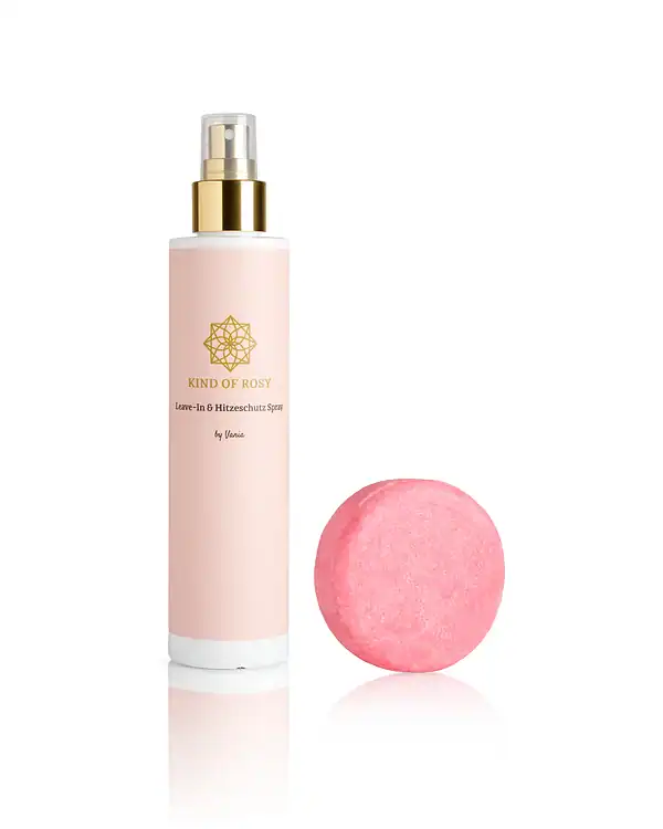 Set: Leave-In-Spray + Festes Shampoo: Arganöl & Rose